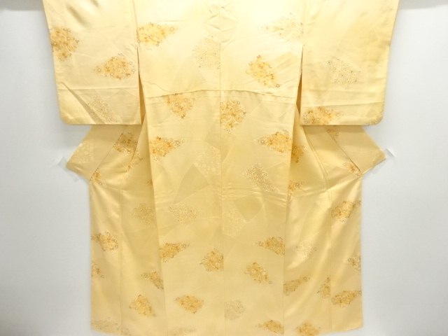 JAPANESE KIMONO / KOMON / FLOWER ARABESQUE